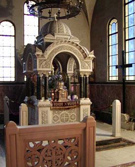 The reliquary containing the head of St. Andrew